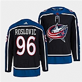 Men's Columbus Blue Jackets #96 Jack Roslovic Navy 2022 Reverse Retro Stitched Jersey Dzhi,baseball caps,new era cap wholesale,wholesale hats